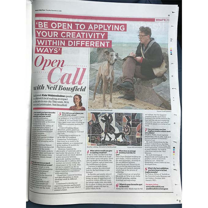 Thanks Kate <a href="/KEWolstenholme/">Kate Wolstenholme</a> for the feature in the <a href="/EDP24/">Eastern Daily Press</a> today!