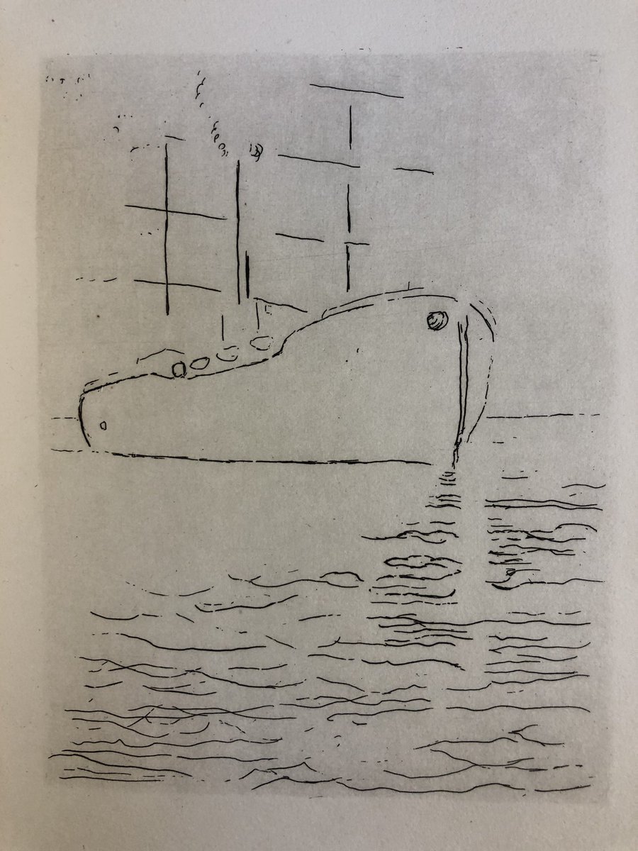Un bateau de Gus Bofa, 1952 