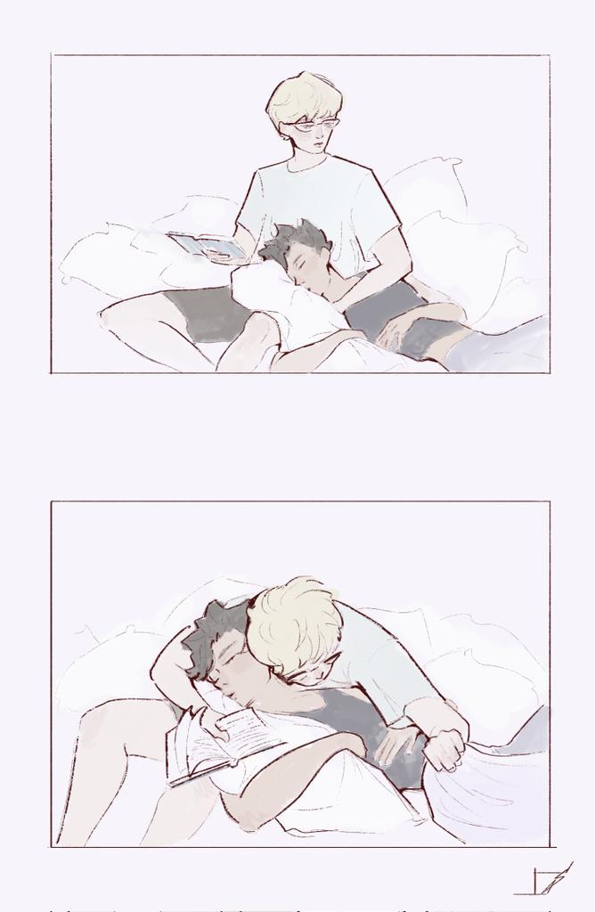 wandevuu's tweet photo. 😴
#ハイキュー #haikyuu #クロ月 #kurotsuki https://t.co/gfzEjlydmb