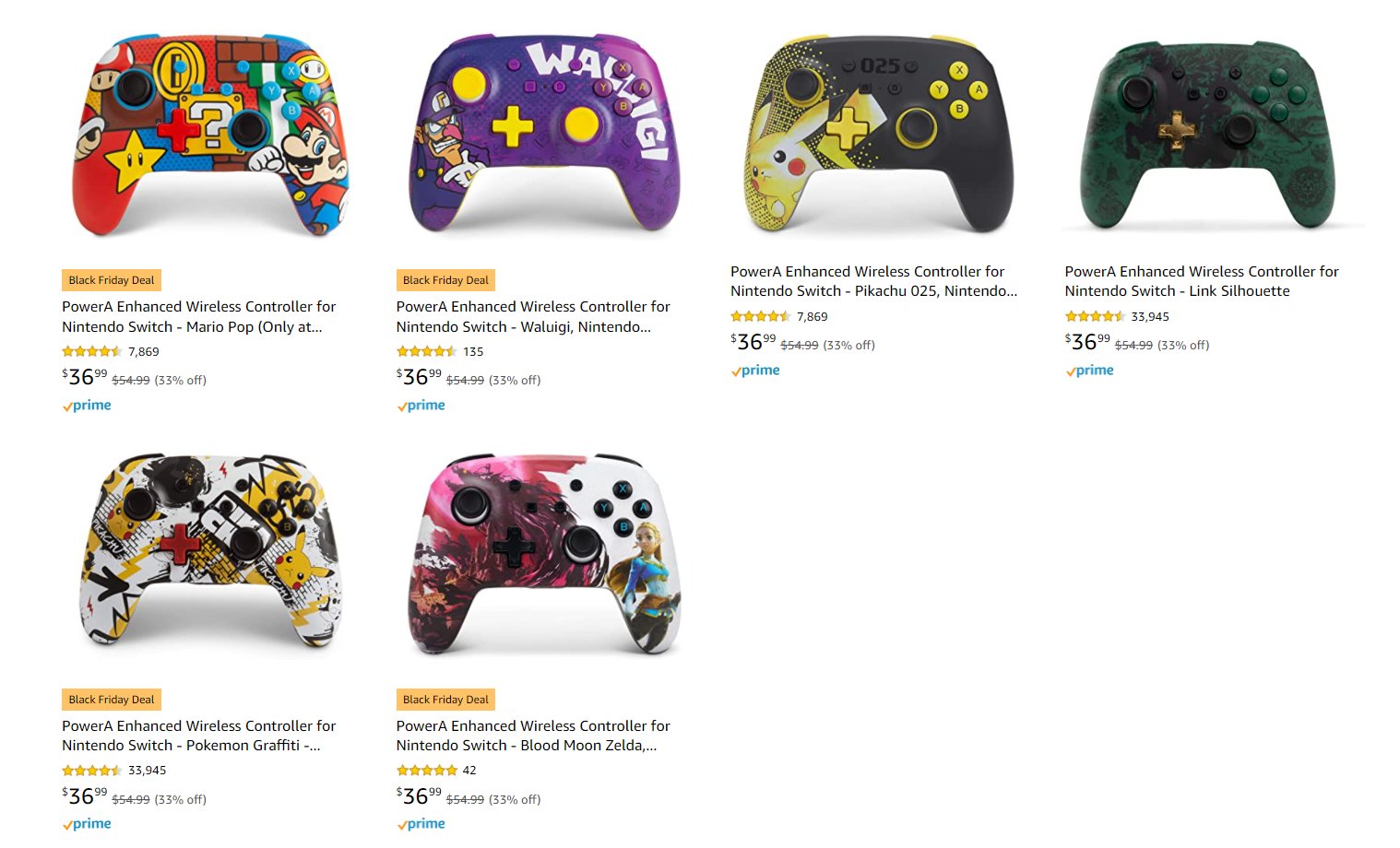 Wario switch controller deals