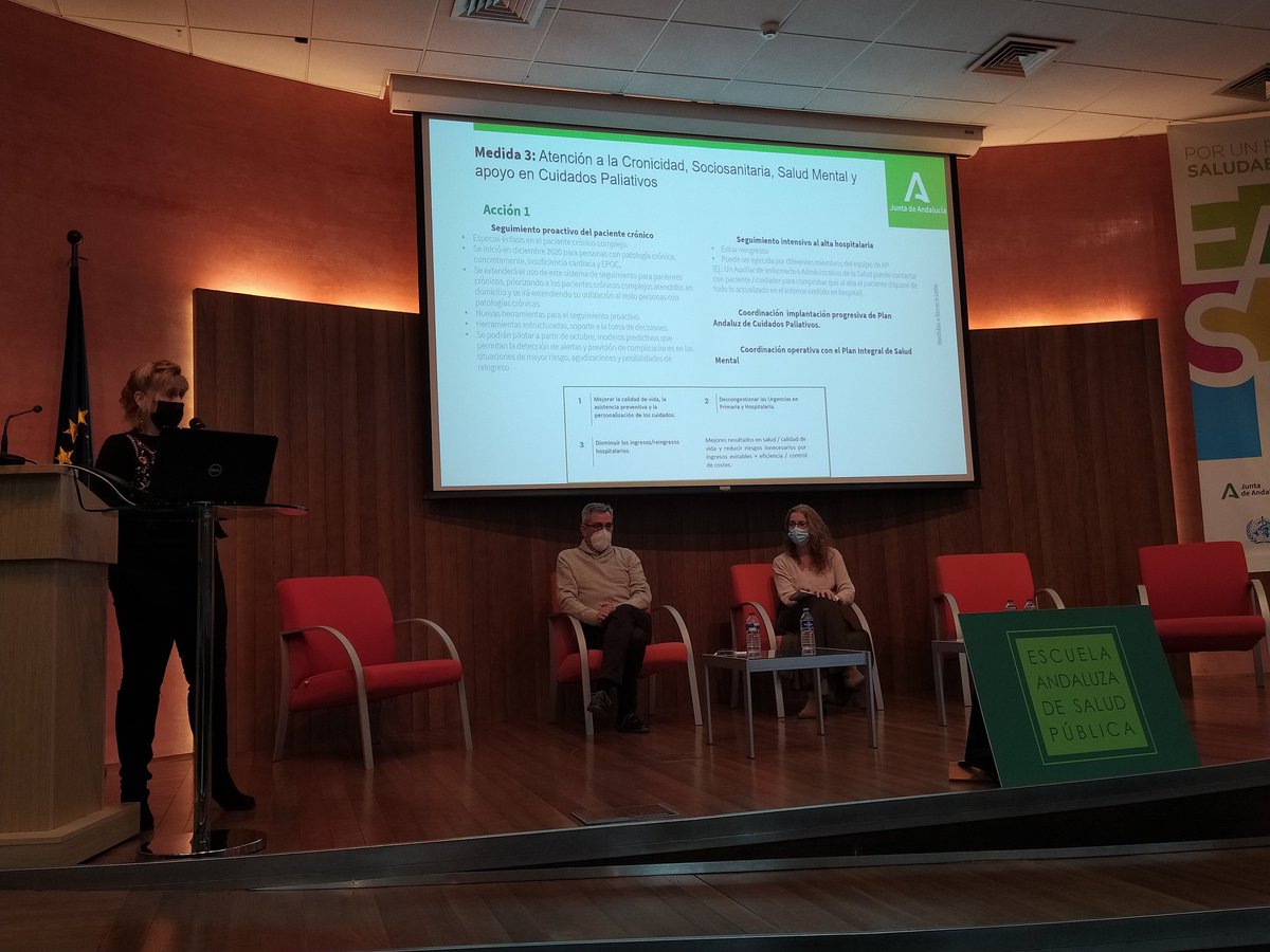 PiCuida's tweet photo. La Estrategia de #AtenciónPrimaria de @saludand incluye proyectos para la promoción y prevención de enfermedades crónicas y también, para avanzar en el seguimiento proactivo de pacientes crónicos complejos. Comparte las líneas de avance @lafuente_nieves &amp; cc @InmaMesa  #foropimec https://t.co/rfyFWFXWHY