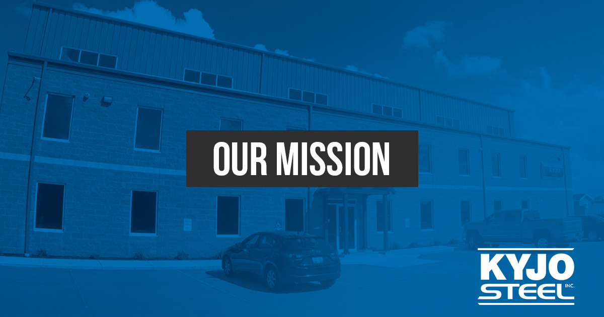 KYJO Steel’s mission is to collaborate with customers to achieve maximum fabrication efficiency and cost reduction while maintaining the quality our customers have come to expect.

Learn more about how we can support you:

kyjosteel.com/about