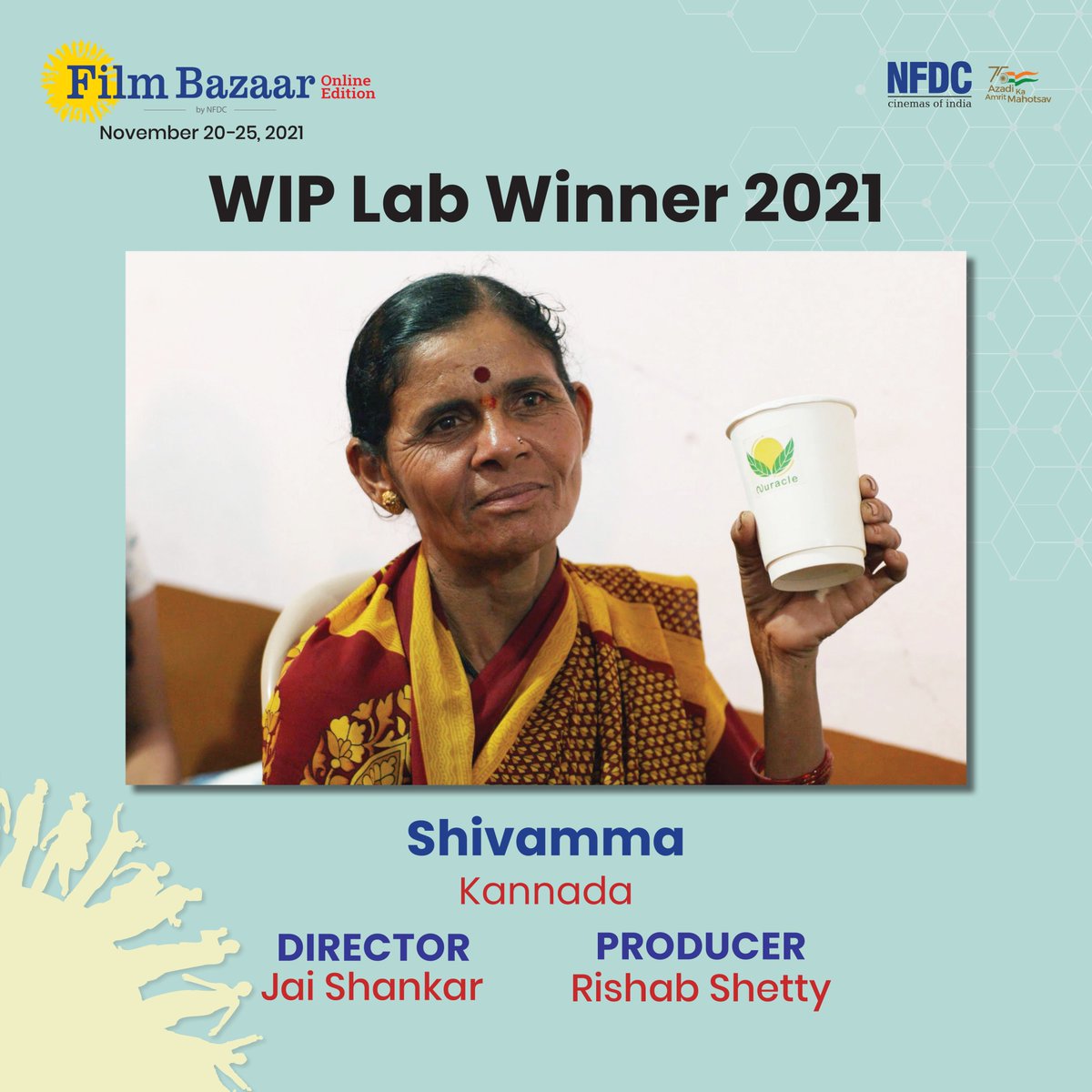 filmbazaarindia's tweet photo. #WIPLab2021 Prasad Lab DI Award &amp; Moviebuff Appreciation Award goes to Baghjan by Jaicheng Zxai Dohutia &amp; Shivamma by Jai Shankar.

#FilmBazaarOnline #WIPLab Awards 2021 - Special Mention goes to Ek Jagah Apni (A Space Of Our Own) by Ektara Collective. 

(1/2) https://t.co/L7Y1S3N8kc