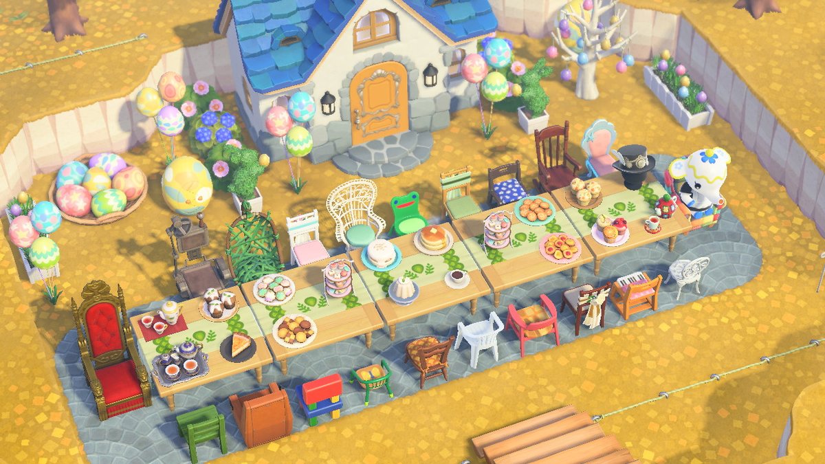 ScribbleSayori's tweet photo. we're all mad here #AnimalCrossing #ACNH #NintendoSwitch https://t.co/L097xVwZpT