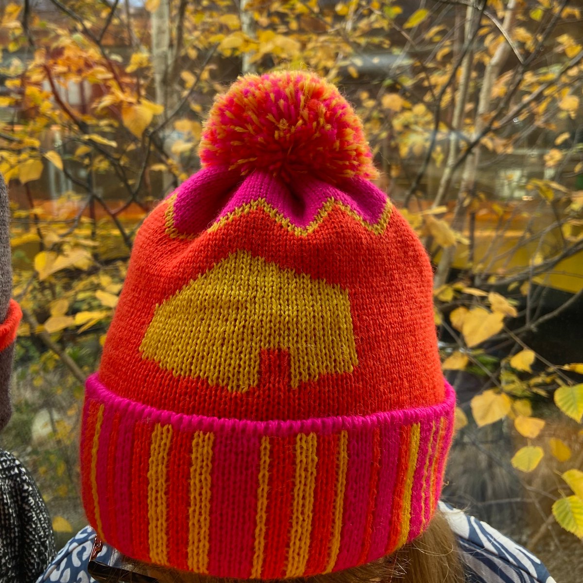 maggiesoldham's tweet photo. We have these fabulous Maggie's hats by @SamanthaCorry available to order at £15 each, with proceeds to Maggie's Oldham.

If you want to place an order, you can email us at oldhamfundraising@maggies.org or can be ordered at our Christmas Fair this Sunday 🧡

Deadline is 10th Dec! https://t.co/Fd3WVKgy9c