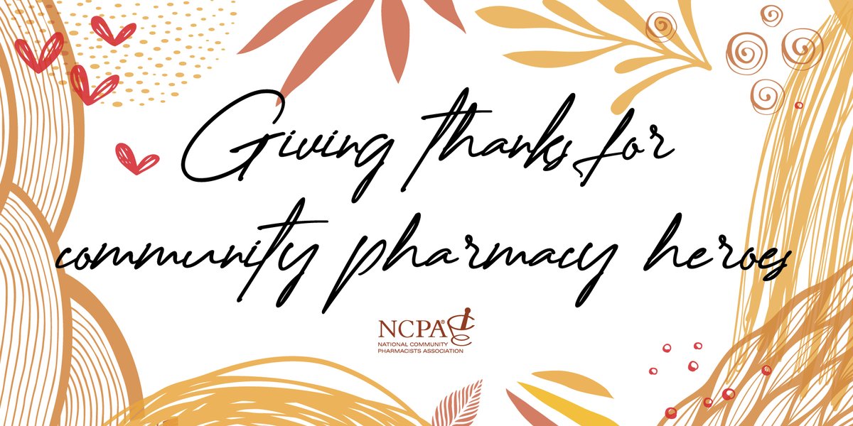 Commpharmacy's tweet photo. We’re grateful for the community pharmacists and pharmacy teams across the nation who continue to go beyond the call of duty to keep communities healthy. https://t.co/CU6jNr0bbZ