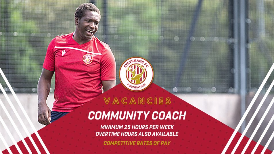 We Are Hiring!

Join our team as one of our Community Coaches, delivering in both school &amp; community settings with flexible, competitive contracts available for FA Level 2 qualified coaches.

Find out all you need to know and apply -bit.ly/3jmNRVg