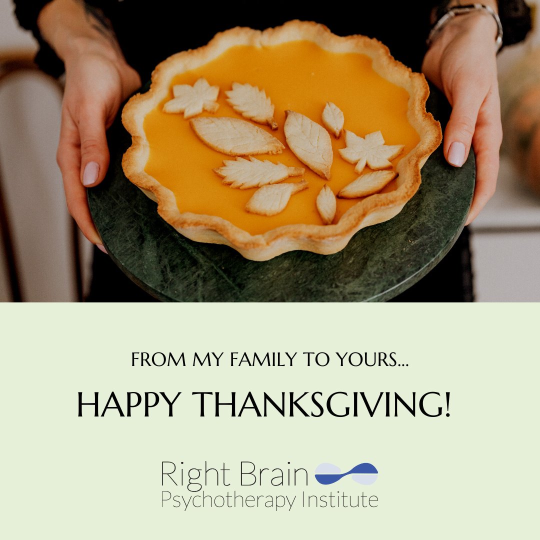 allanschore's tweet photo. Have a safe and happy Thanksgiving everyone! 

#rightbrainpsychotherapy #thanksgiving #thankful #grateful #gratitude https://t.co/SItmiriHjn