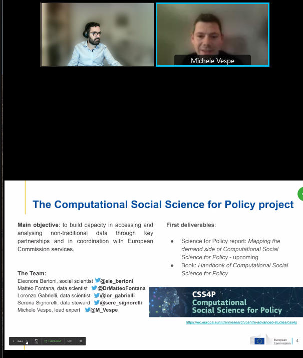 DrMatteoFontana's tweet photo. @sere_signorelli @EU_ScienceHub @lor_gabrielli @M_Vespe Going live now! https://t.co/QdziEl9G7L