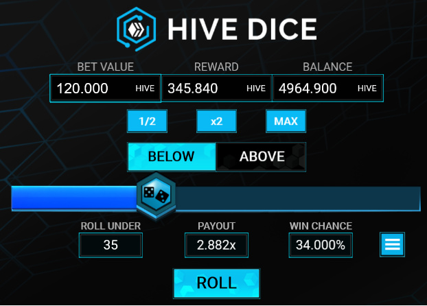 HiveSlotGames's tweet photo. 🎲 Join the contest! 🎲
💰 50.00 #HIVE in the prize pool! 💰

RULES:
👉Follow &amp; retweet
👉Place your Hive nick in the comment and try to predict if the result of the dice roll is ABOVE or BELOW the "50"?

🎲 Create a free Hive account &amp; test your luck: https://t.co/omUiJKGOG6 https://t.co/gVUDn0Uenh