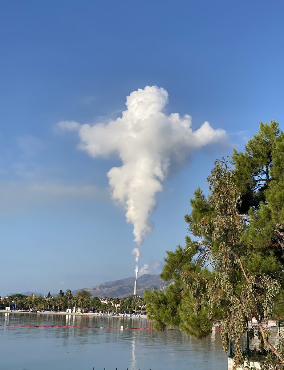 #ChristheRedeemer #KemerköyTermikSantrali günde toplam 21.600 ton yerli linyit kullanılmaktadır. #Gökova