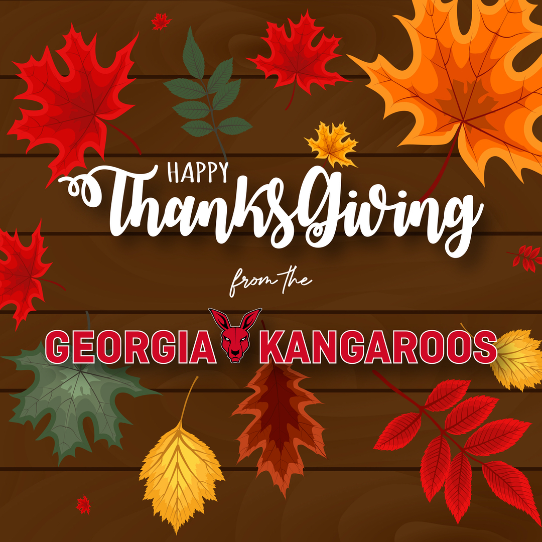 IAMROO__'s tweet photo. Georgia Kangaroos would like to wish you and your family an incredible holiday! From our family to yours, we are grateful for your support, encouragement, and faith. Be ready soon to Bounce With Us and shout, "I Am Roo"! #RooNation #BounceWithUs #IAMROO #GeorgiaKangaroos https://t.co/lJvR85oEnJ
