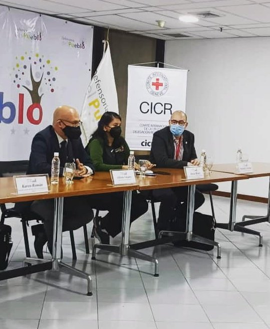 mippci_ven's tweet photo. #EnFotos 📸 | La @Defensoria_Vzla junto al @CICR_ve realizan taller para servidores públicos sobre: Protección en el CICR, uso legítimo de la fuerza por funcionarios encargados de hacer Cumplir la Ley, Introducción al Derecho Internacional Humanitario.
#ComunicaciónPopularActiva https://t.co/QBxd8H6IhT