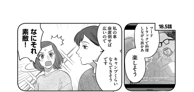 #作りたい女と食べたい女

🌟18.5話更新🌟

大晦日を一緒に過ごしたふたりは
どんな話をしたのでしょうか…❔

https://t.co/UXZui4qinI 