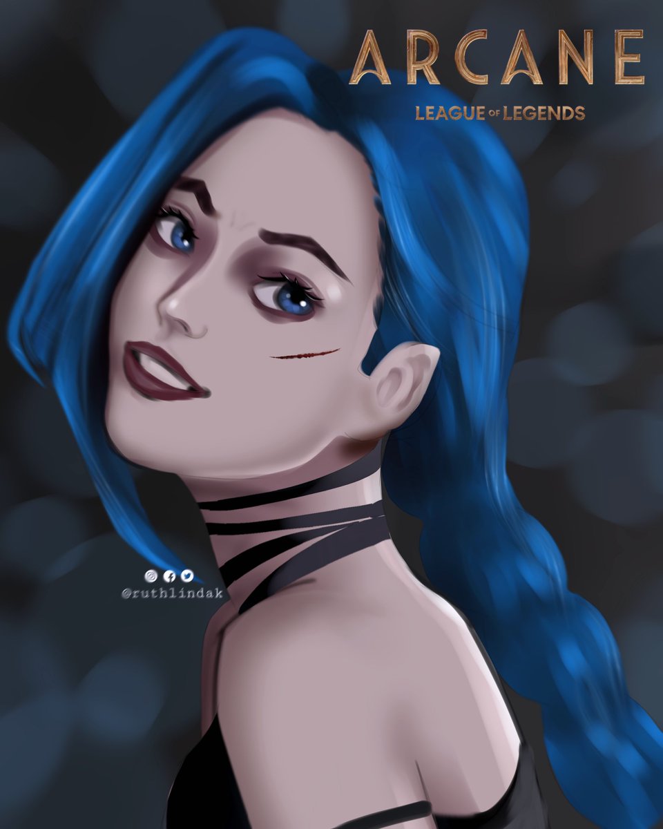 #arcanefanart powder soul inside Jinx be like !
#LeagueOfLegends #arcane #ibisPaintX  #LeagueOfLegendsfanart