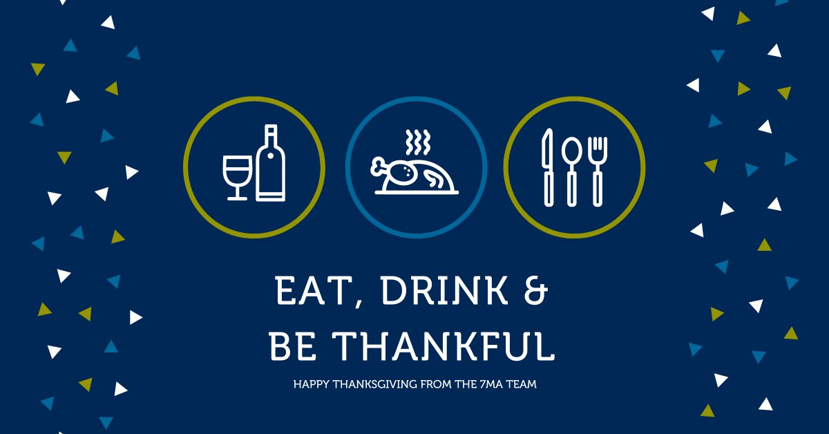 #HappyThanksgiving from 7 Mile! We hope you have a wonderful holiday.