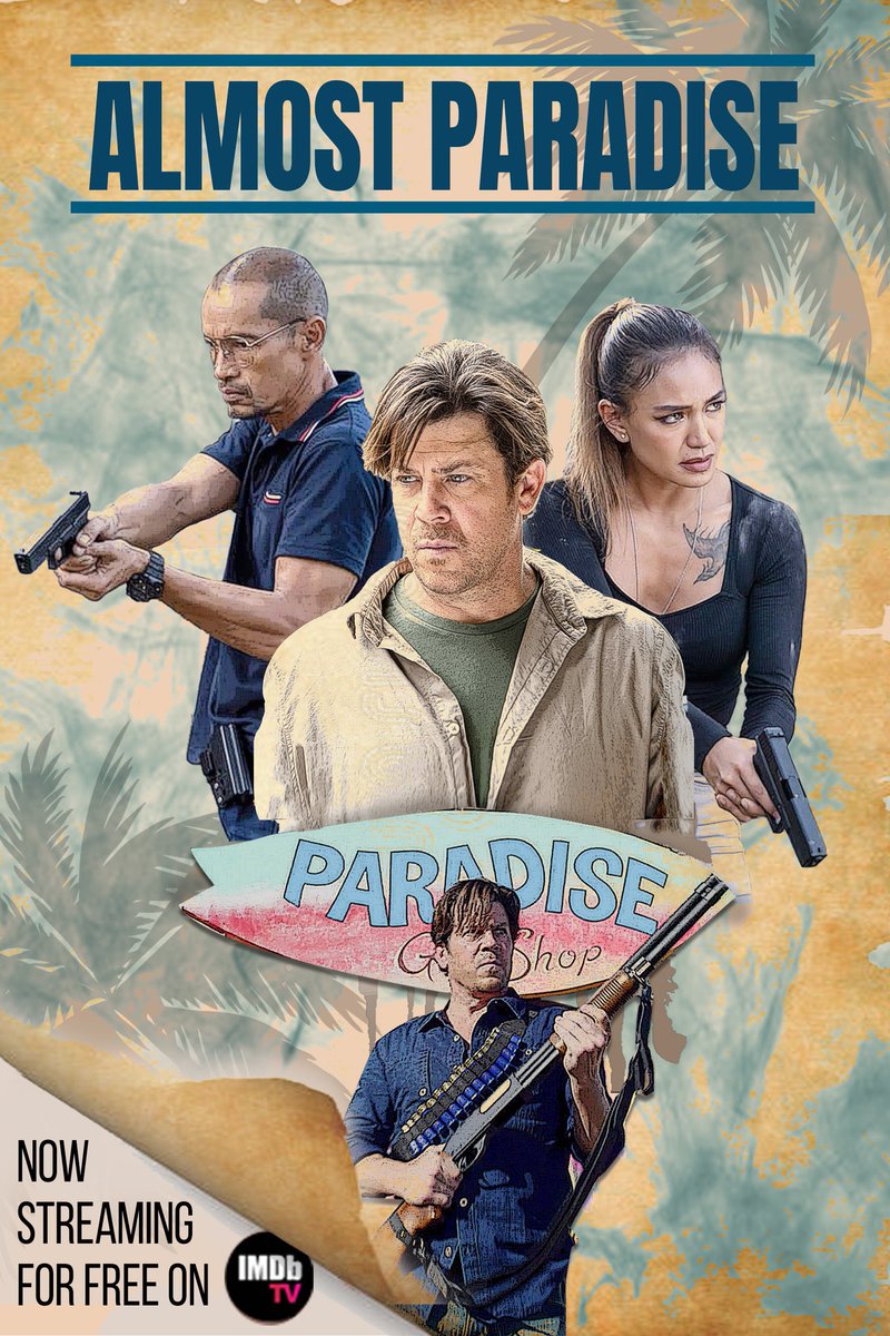 Dean_Devlin's tweet photo. Ok, I know it’s immodest, but I’m watching our #AlmostParadise marathon on #ElectricNOW and… DAMN, it’s a great show! On this special day I’m THANKFUL I got to work with these amazingly talented people, and I’m thankful that we might have a shot at a second season! https://t.co/zXnvNZAzmW