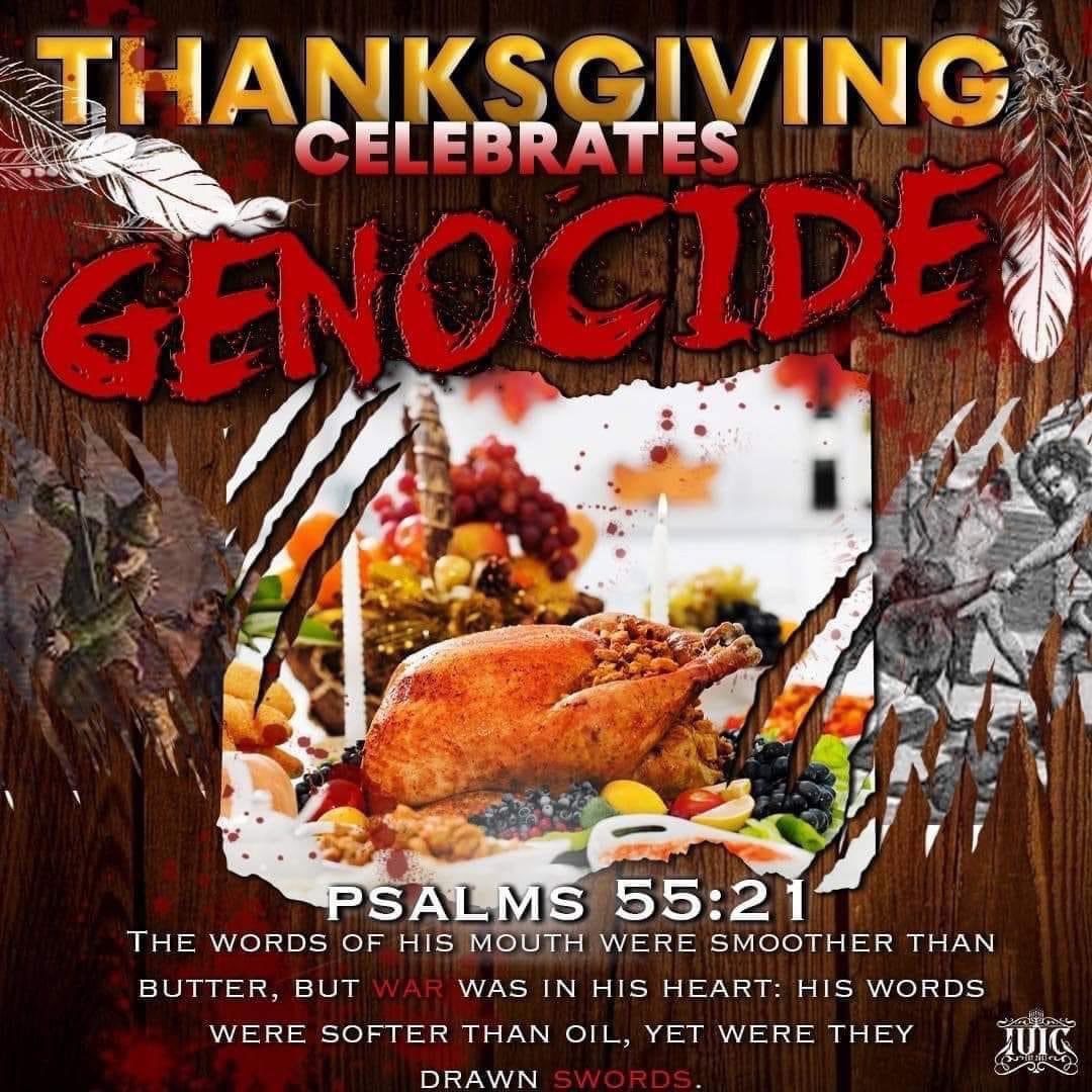 ChildrenoftheL's tweet photo. Happy Thanks Killing or is it Thanks Stealing🦃… Either way I’m good. https://t.co/ji8kNzpLVy