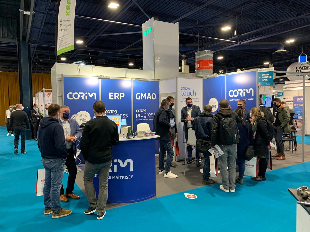 Corim_solutions's tweet image. Le @sepemindustries Angers ferme ses portes ! Vous êtes nombreux à nous avoir rendu visite, c&apos;est toujours un réel plaisir de vous recevoir ! On se retrouve en 2022 au SEPEM Rouen du 25 au 27 janvier.

#GMAO #maintenance #softwaredevelopment #salon