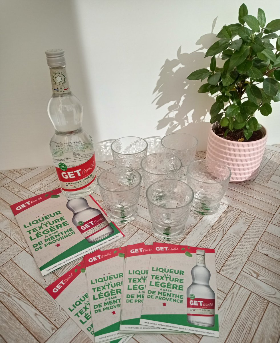 kakarinedu30's tweet photo. À la découverte de GET Essentiel, la première liqueur à la texture légère à base de menthe de Provence.
Je suis ravie de faire partie de l'aventure #getfr avec @trnd_fr #getessentiel
#mongetessentiel https://t.co/JJdId5wiSr