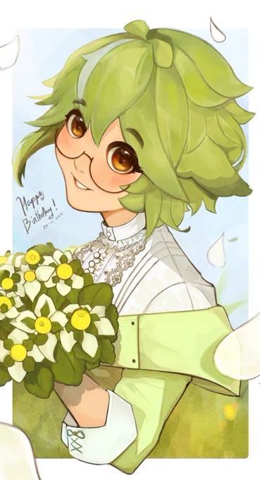 🌼 #原神 #Sucrose  #スクロース生誕祭2021 