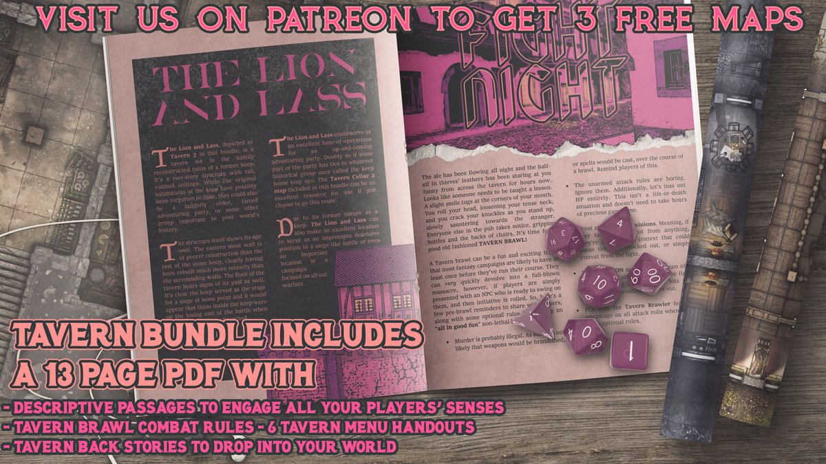 G0DxMODE's tweet photo. If you haven't checked out what me and the rest of the @BNWGames crew have been creating, you should! We're a one stop shop for your #TTRPG needs!

https://t.co/LAPSlGdpjP

Click the link and snag yourself 𝟑 𝐅𝐑𝐄𝐄 𝐌𝐀𝐏𝐒 right now. https://t.co/yF1zCMbjZK