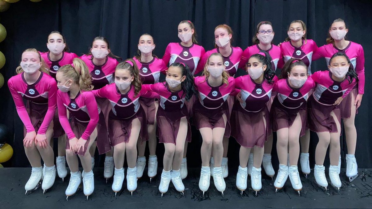 CONGRATS to our Pre-Juvenile team on a 3rd place finish at Boston Synchro Classic!!  #gosynchrostars #synchroskating #bostonsynchroclassic