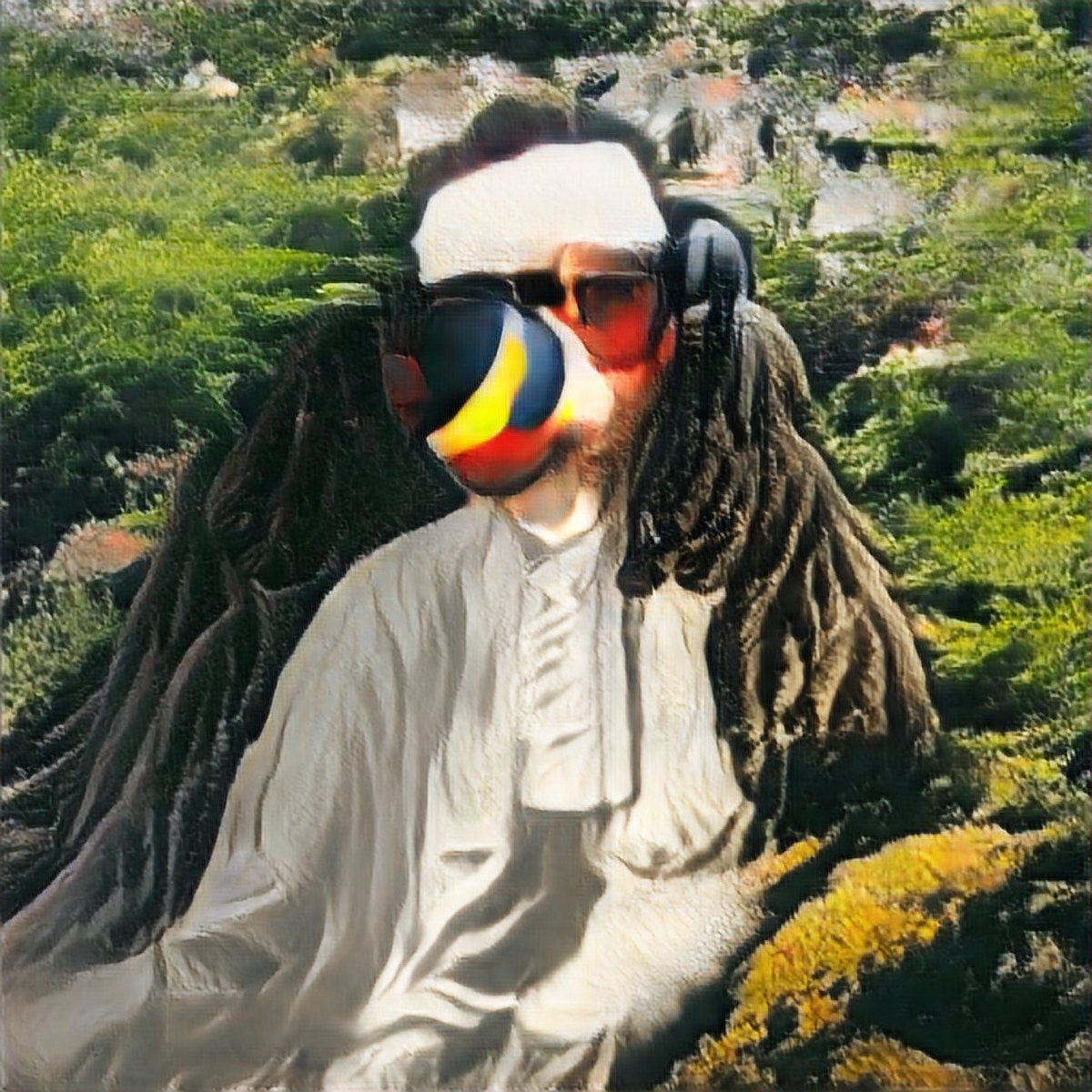 Dubleau's tweet photo. Living the Lo-Fi dream
~
#ai #aiart #gan #biggan #clip #lofi #machinelearning #poetry #digital #art #digitalart #generativeart #neuralart #dubleau #debesturing https://t.co/5cnyhChYL7