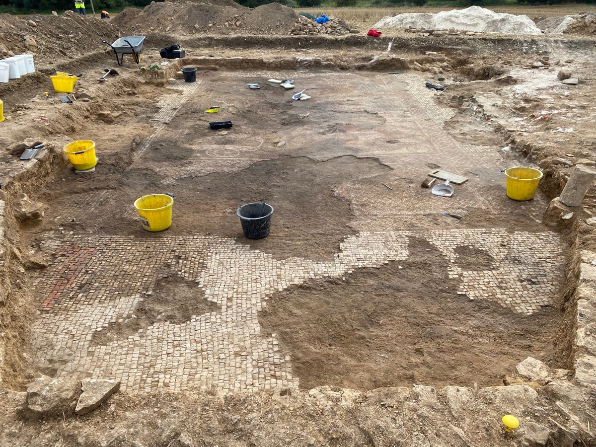theAliceRoberts's tweet photo. Just in case you missed it...

The story of the Iliad. In a mosaic. In England!

How amazing is that.

https://t.co/BAF0PDGNl2 https://t.co/hjvTxWTcNw