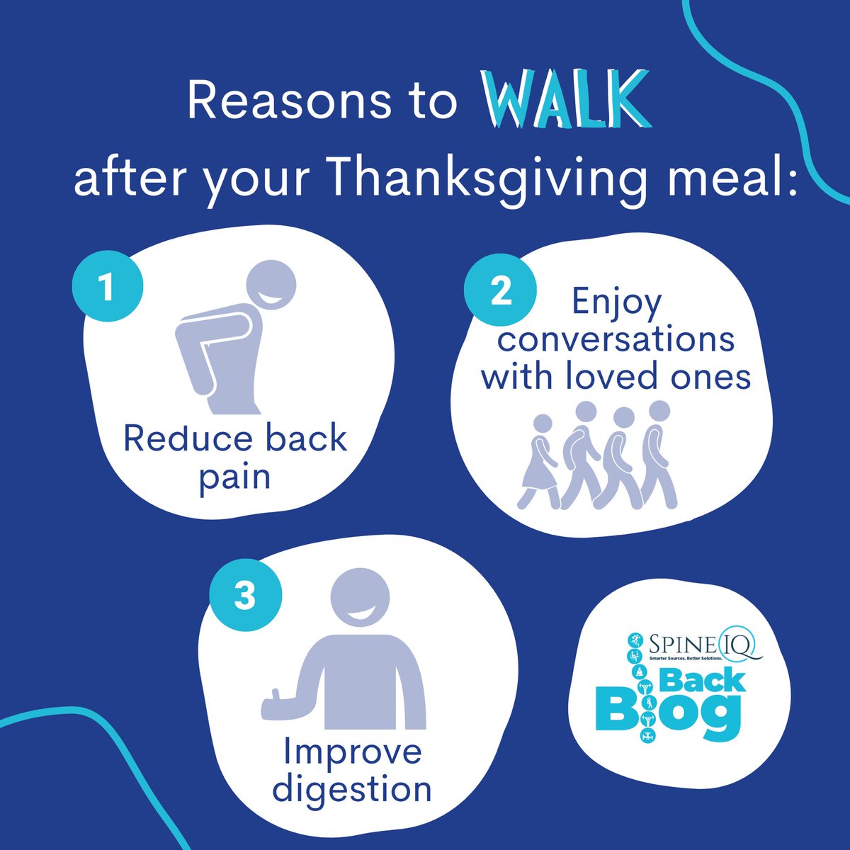 thespineiq's tweet photo. This week on SpineIQ’s Back Blog, we discuss tips on how to avoid back pain and stay active during Thanksgiving! Check it out at https://t.co/xBGuHkYebw and let us know what you think! Happy Thanksgiving 🦃 https://t.co/nVIDbMy9ZR