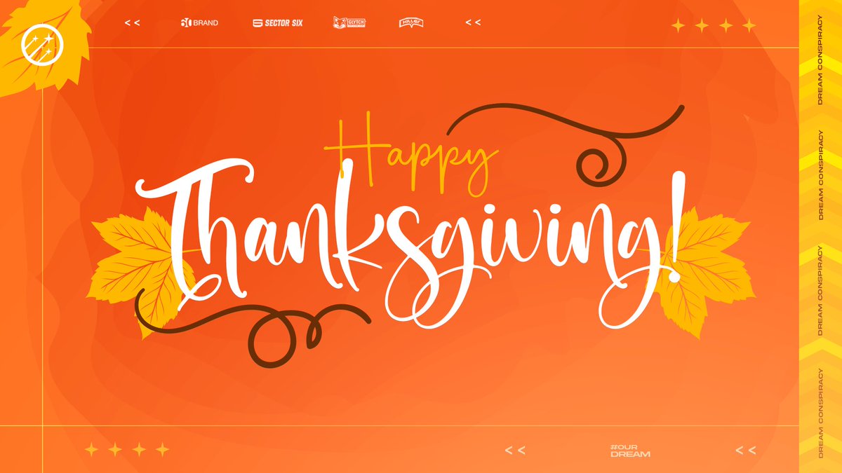 DreamConGG's tweet photo. We would like to wish everyone a Happy Thanksgiving! We hope you enjoy the time with family and friends! 

Tell us what you favorite food is to eat today and what your thankful for! https://t.co/T9BdUdvSBN