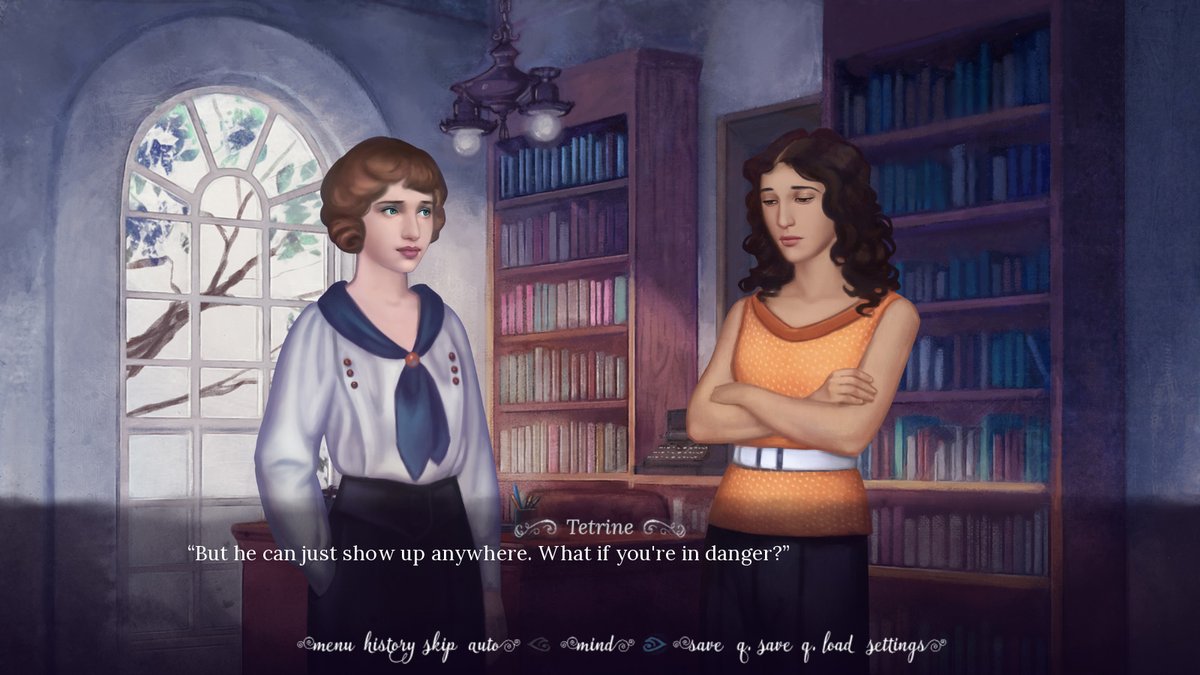 SunLabyrinthLLC's tweet photo. Tell a Demon, an vintage-themed urban fantasy interactive novel, is on sale on Steam now at 50% off!

In Tell a Demon, your choices affect the very structure of the story. Is your story a tragedy - or a romance? Will you save everybody - or nobody?

https://t.co/z6Udw99H5X https://t.co/ziXAOlY0Ft