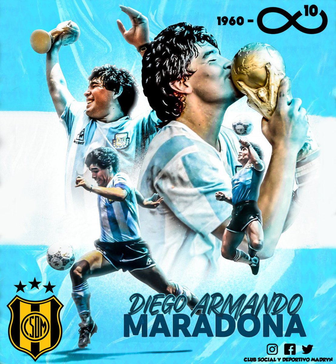 1960 - ∞  | Diego Armando Maradona 🙌 ⚽