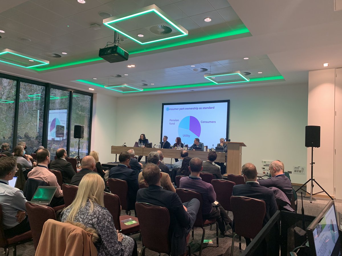 Interesting model of local ownership being presented by  <a href="/SpeakSarahSpeak/">Sarah Merrick</a> from@@RippleEnergy #FEW2021 #genuineclimateaction