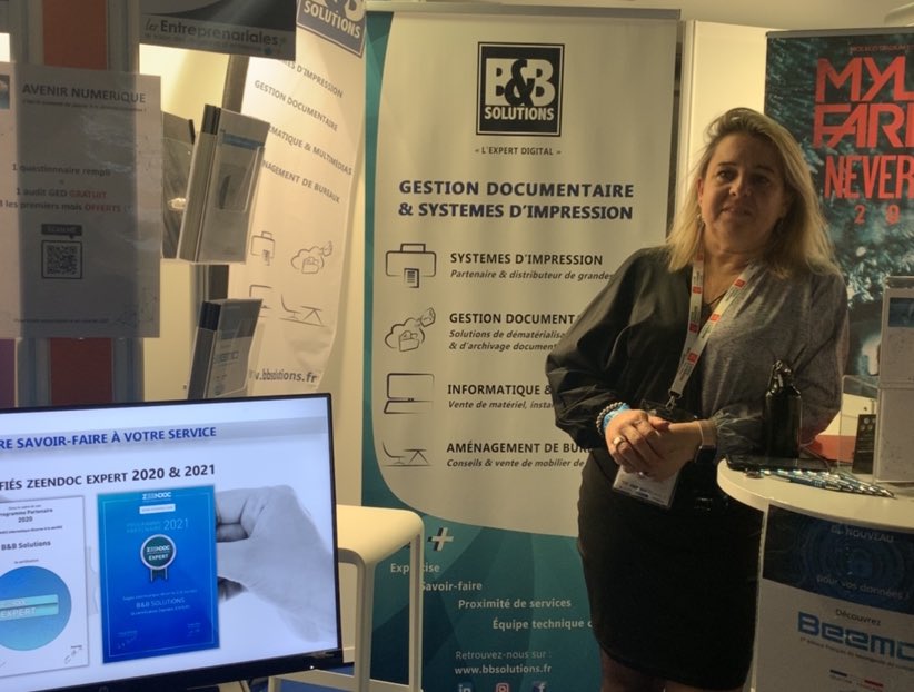 #ENTREP21 B&B Solutions se veut être partenaire de proximité dans vos besoins bureautique. 

Retrouvez-les au stand 46 ! 

#solutions #bureau #gestion #impression