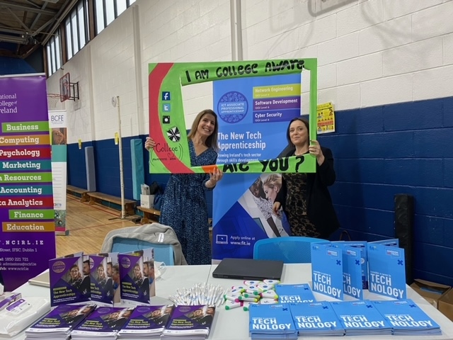 A big thank you to the students at St Dominic's College Ballyfermot  

We were delighted to meet all of them and get the opportunity to chat about careers in tech, pre-tech apprenticeships and tech apprenticeships.

#techinireland #techopportunities #careersintech