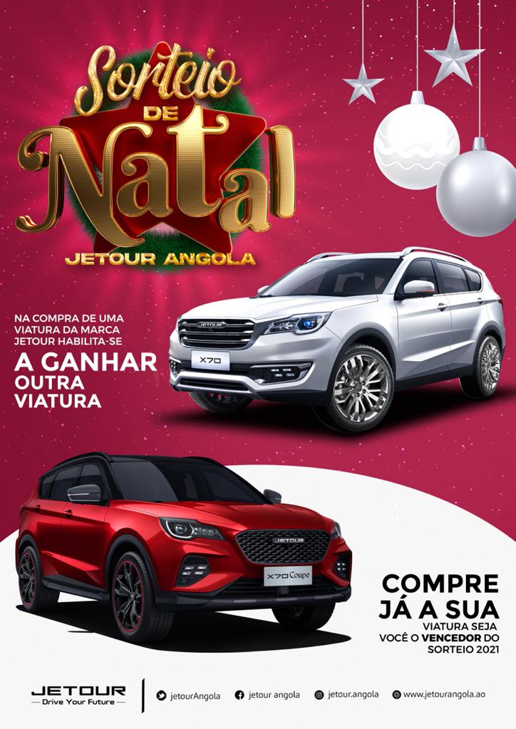 JetourAngola's tweet photo. Jetour a dobrar!

Compra um Jetour agora e habilita-te a outro até ao Natal por intermédio do nosso Sorteio de Natal.

Ligue para nós para muito mais informações: 949 836 673

#jetourX70coupé #jetour #X70coupe #angola #modelosjetour #carro #carros #melhorescarros #sorteiodenatal https://t.co/pvF5idxQnj