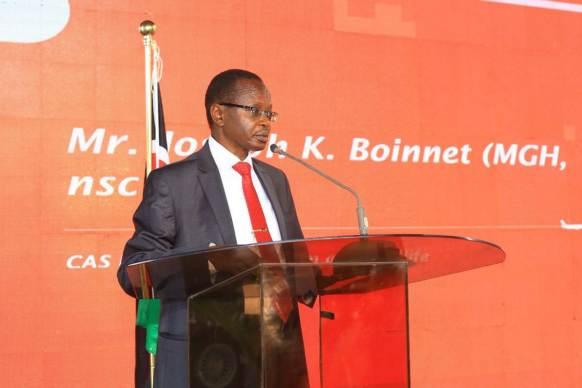 magicalkenya's tweet photo. "This collaboration will build a strong brand association between Magical Kenya &amp; Kenya Airways and thus increase the destination’s appeal to more consumers in all the market segments within @KenyaAirways 41 destinations network" CS Joseph Boinett #FlyTheMagic #RediscoverTheMagic https://t.co/H7IMzNfJID