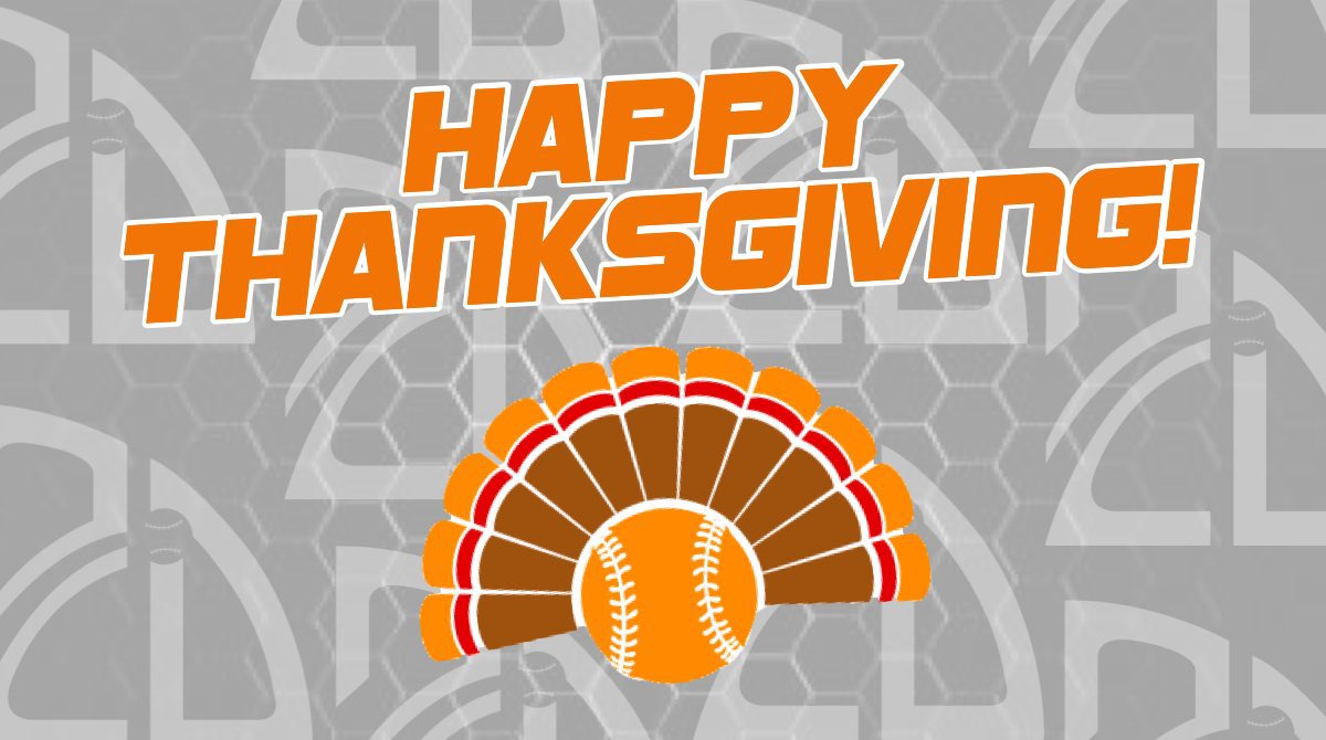 2Dsportsbsb's tweet photo. 🦃Happy Thanksgiving!!🦃

Very thankful for all the great teams, coaches, players, parents, umpires, &amp; facilities that we are around each day. Thank you and Happy Thanksgiving! 🍁 https://t.co/kgUT9orV0n