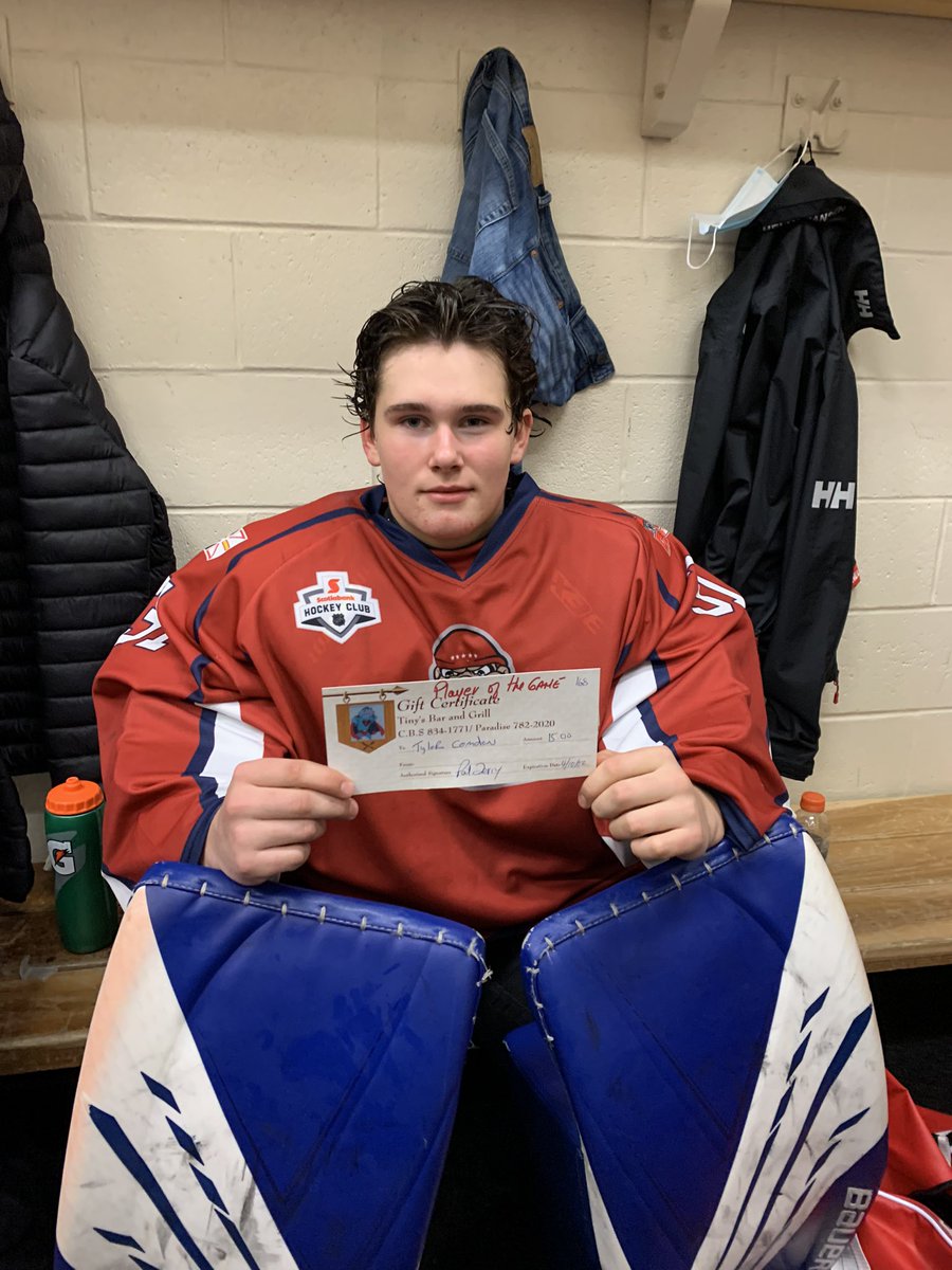 BNSGeneralsU15's tweet photo. Last nights POG is our tender Tyler Combden!!   @BnsSpartans @DJHLnews Thanks for stepping up!! https://t.co/qaQqnKIBx6