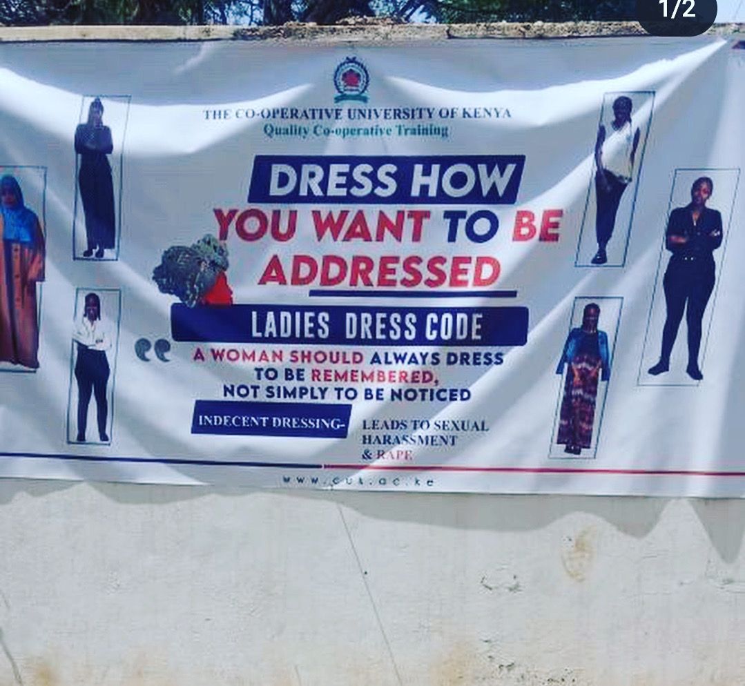 kezia_georgina's tweet photo. What the actual F***.If you cannot control your eyes, fingers, words or desire and urge the you are the problem. My expression has nothing to do with it. #EndGBV #EndViolence #Endrape #spreadtherightmessage @CooperativeUni @CoopVarsityKE
@NAYAKenya @SiayaNetwork https://t.co/iDoEcSiJda