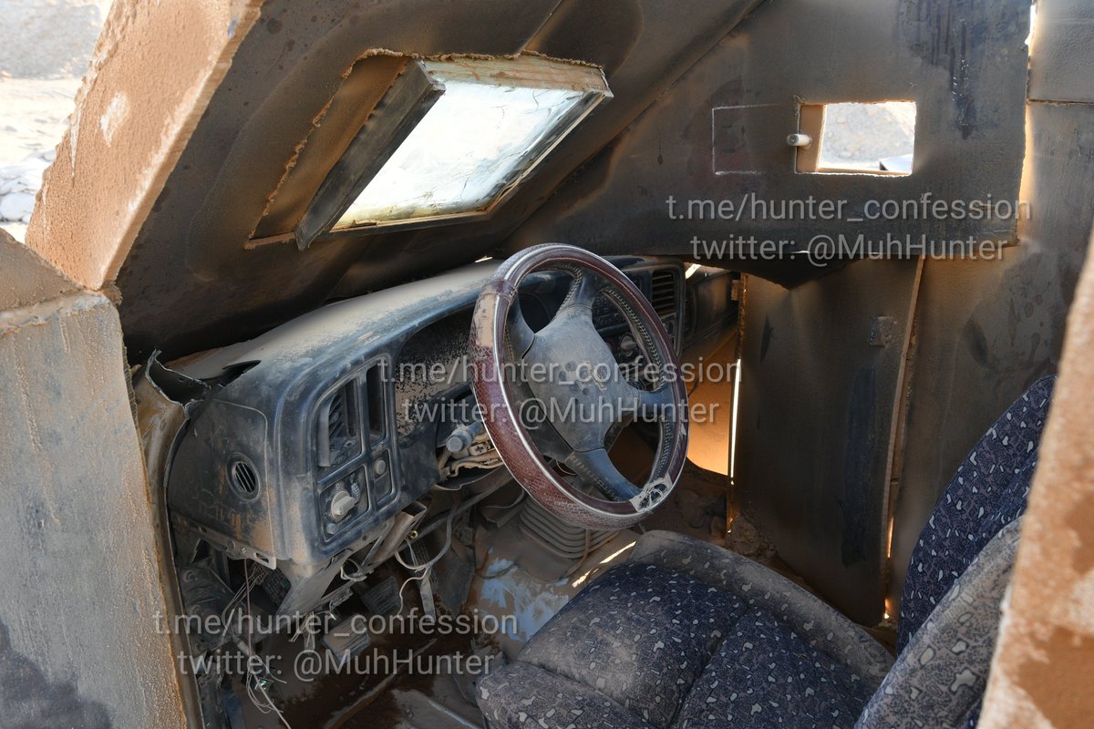 MuhHunter's tweet photo. Looking at those #ISIS shielded trucks I was trying to imagine myself as a driver of such a vehicle.

See more: https://t.co/YPcTNAdsXb

#Russia #Syria #news #Trump
#سوريا #روسيا https://t.co/UlmpUCwUh1