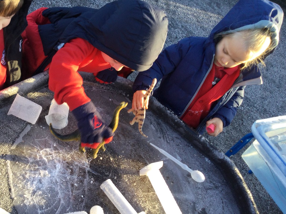 Jackson_Miss1's tweet photo. The children showed great team work this morning trying to break ice! @BalshawLaneCPS @Miss_Hinawski https://t.co/mWuRC8bFik