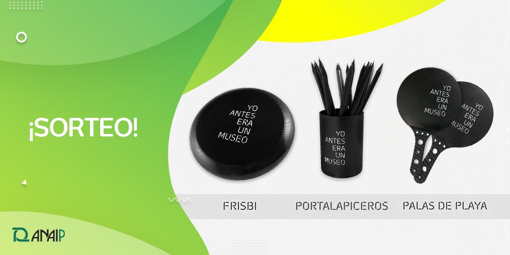 ANAIP_es's tweet photo. 🔉 ¡¡SORTEO!! En este #BlackFriday sorteamos este set de productos de plástico 100% reciclado y sostenible de la colección #YoAntesEraUnMuseo de @plastic_museum 

¿Qué tienes que hacer?
🔄 Retuitea esta publicación
▶️ Síguenos
➡️ Bases Legales, aquí https://t.co/8D8c75lLoQ https://t.co/zPK44cOAhc