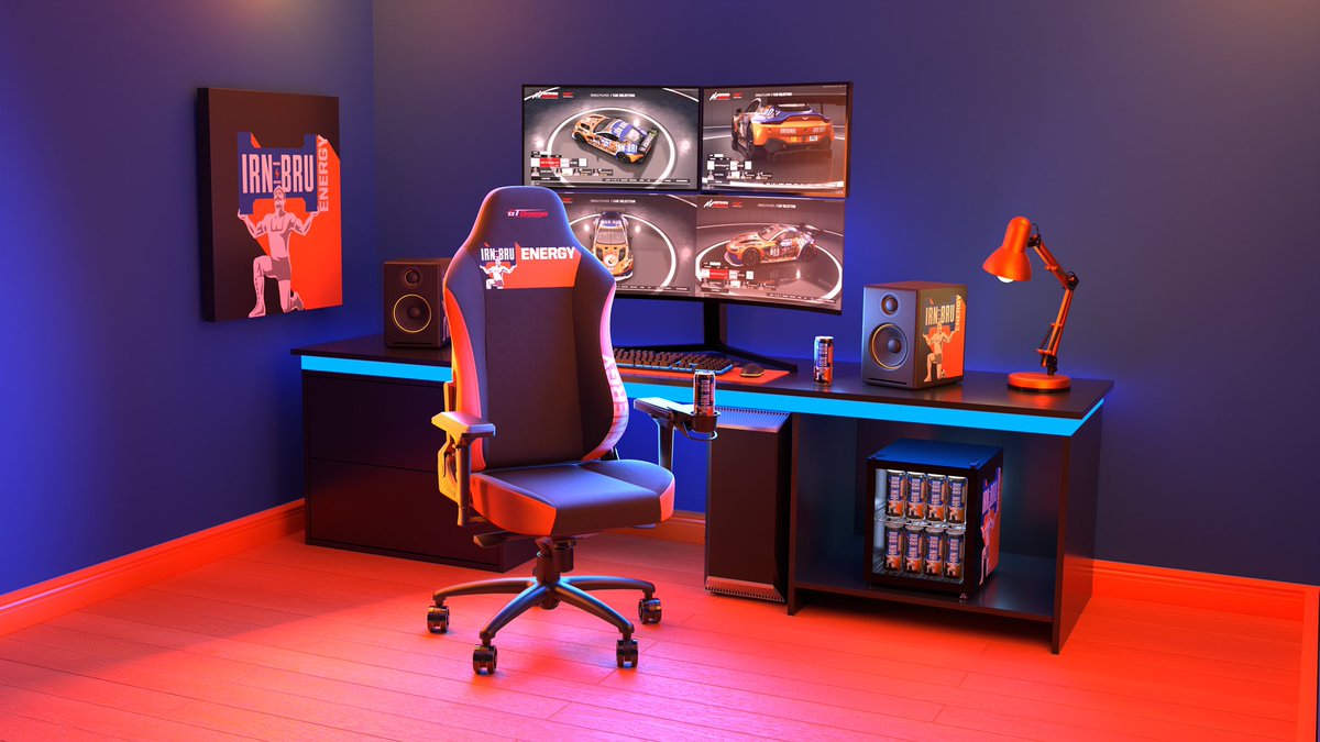 To be in with a chance of winning this gaming set up from <a href="/irnbru/">IRN-BRU</a> and <a href="/SpecialEffect/">SpecialEffect</a> all you have to do is…

RT this tweet 🐥 
Donate £5 below 🙏🏻
Answer this question next to the donation

Who have <a href="/irnbru/">IRN-BRU</a> teamed up with to create this gaming set up? 

justgiving.com/fundraising/ib…