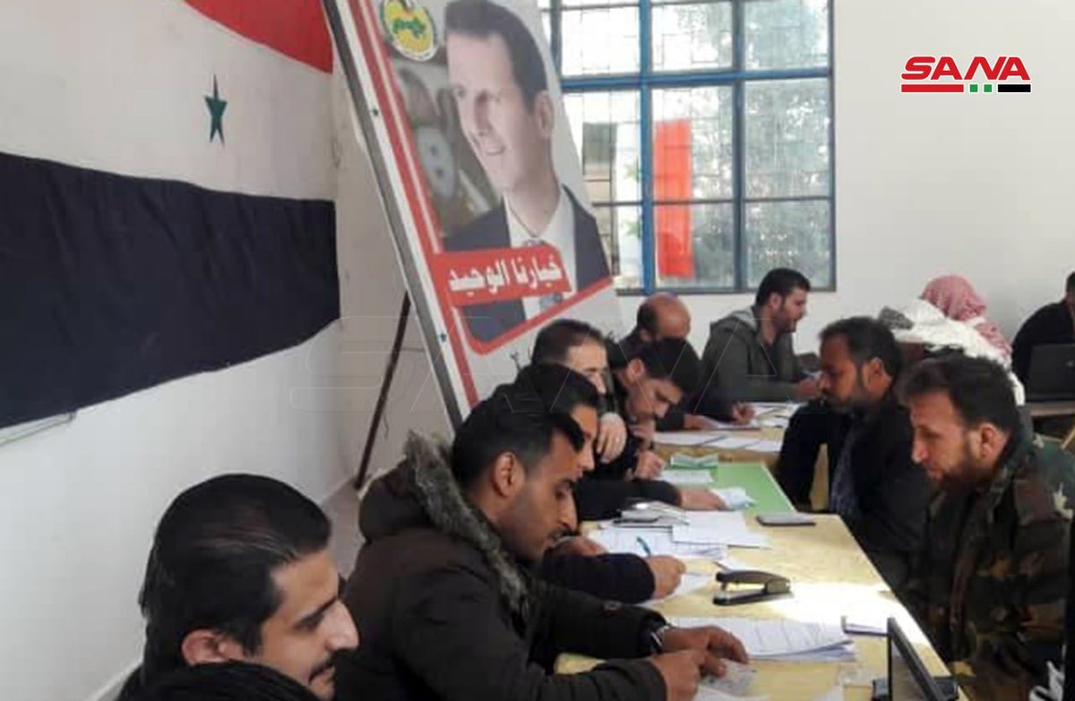 #Syria: The settlement process has begun in Al-Mayadin city, eastern countryside of Deir ez-Zor.