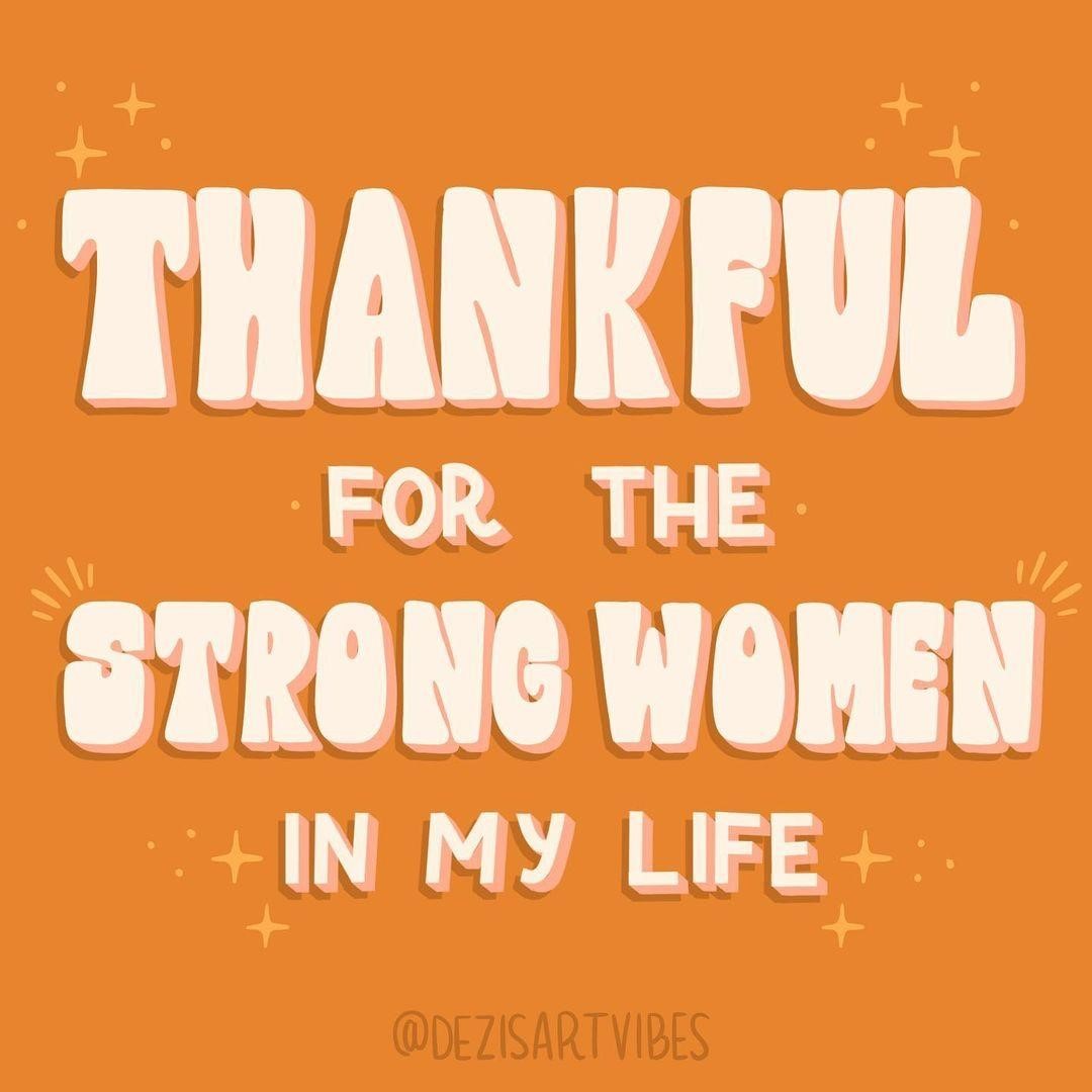 Happy Day of Giving Thanks💛. We're grateful for all the incredible women in the world, helping it go round 👭 . #SheThePeople