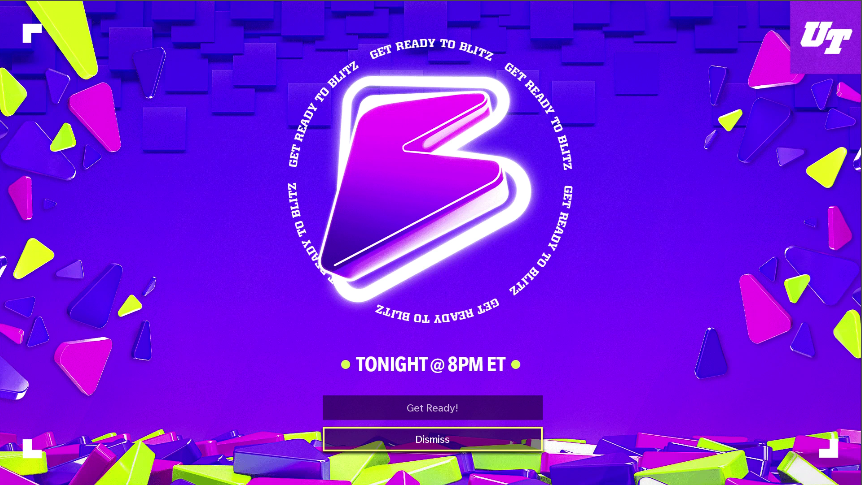 Gutfoxx's tweet image. Blitz starts tonight at 8 eastern. I still have no clue why they couldn&apos;t have announced this any earlier so it&apos;s easier to plan with our families.