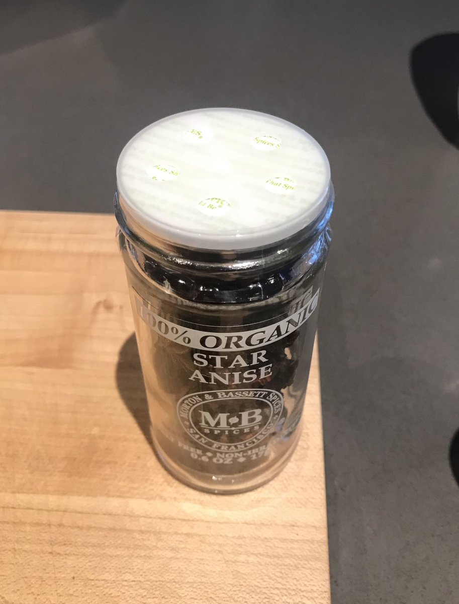Who thought it was a good idea <a href="/MortonBassett/">Morton & Bassett</a> spices to put shaker tops on Cinnamon Sticks and Star Anise? #wasteful