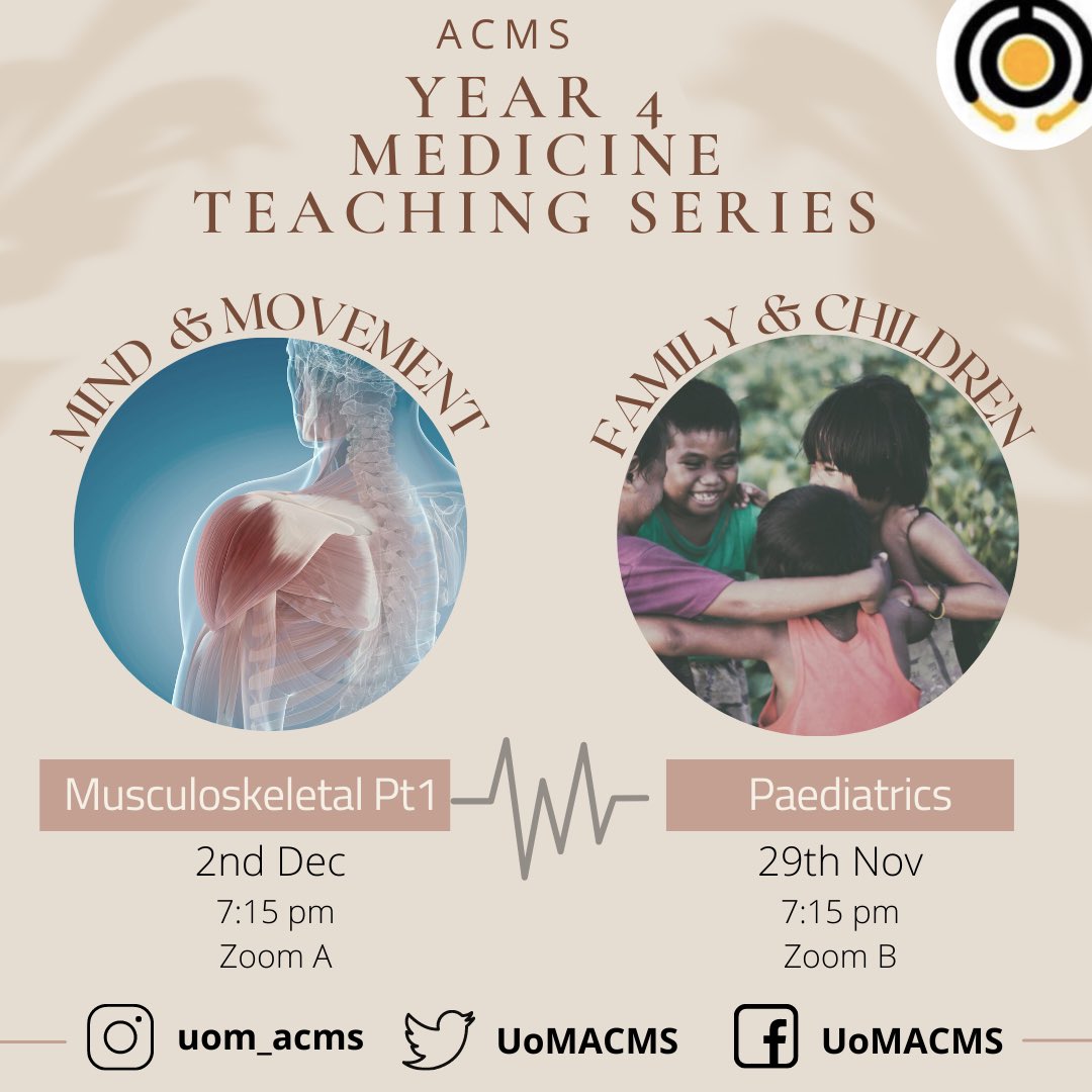 UoM ACMS tweet media